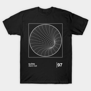 Bjork / Minimalist Style Graphic Design Artwork T-Shirt